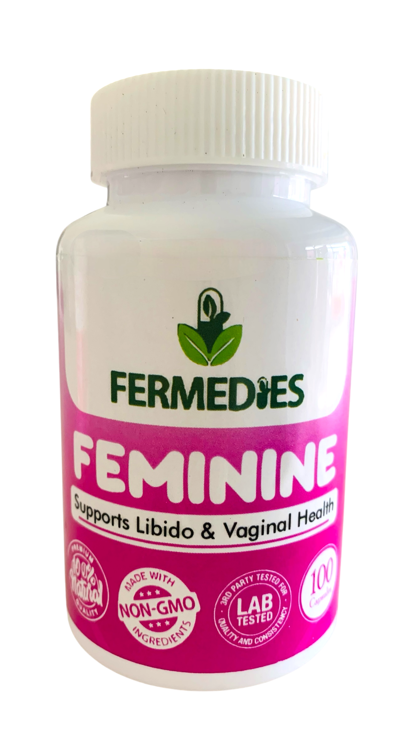 Feminine herbal capsules for women, libido, intimacy and wellness support
